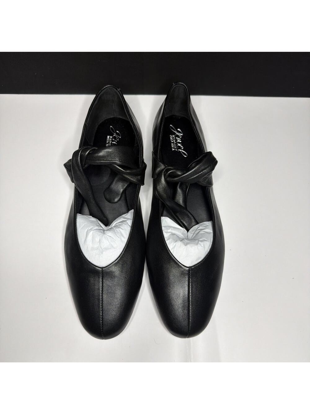 Jewel Badgley Mischka Taylore Womens Black Mary Jane Flats Round Toe Size 9